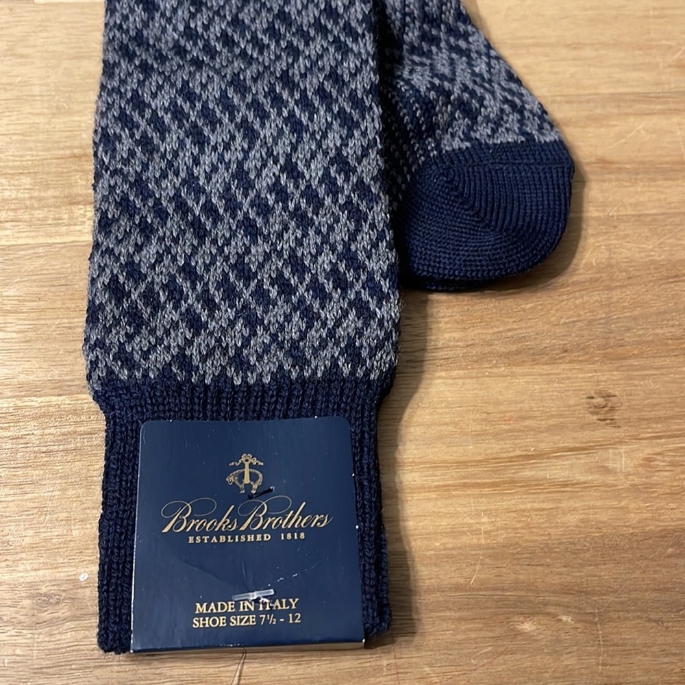 BROOKS BROTHERS merino wool socks - Picture 3 of 4
